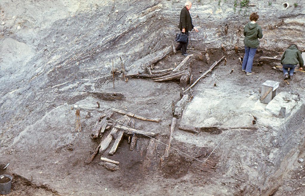 Archaeological excavations in the "Old Town" in Wolin (1976)