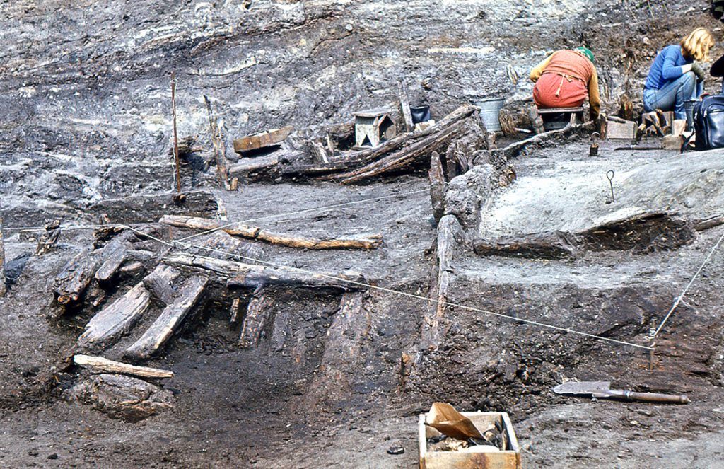 Archäologische Ausgrabungen in der "Altstadt" in Wollin (1976)